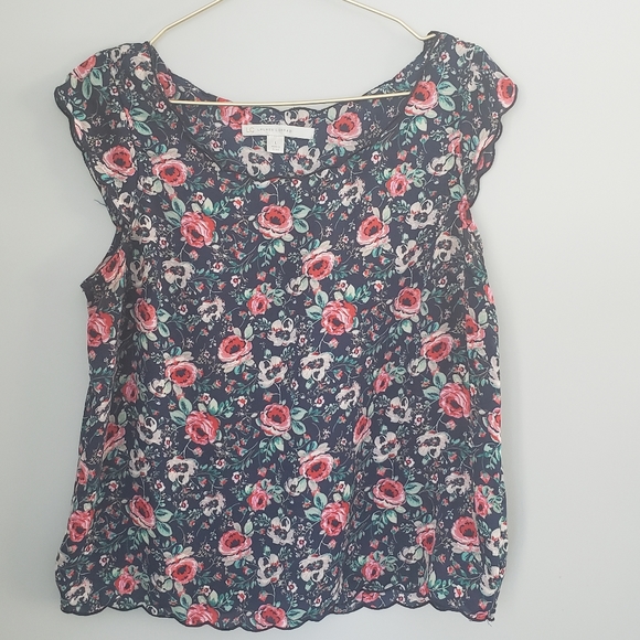 LC Lauren Conrad Tops - Floral Lauren Conrad Top